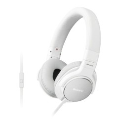 SONY索尼 MDR-ZX750AP 高品质监听头载耳机 支持通话功能 白色