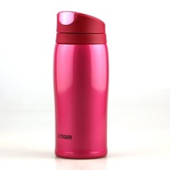 Tiger虎牌 不锈钢随行真空保温杯MCB-H48C-PR高光银红480ML