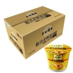 五谷道场 方便面 非油炸酸汤老鸭面 106g*12桶 整箱装*2箱