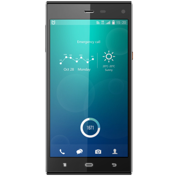 PHICOMM斐讯 轻客P660L 移动/联通4G手机 双卡双待 黑色