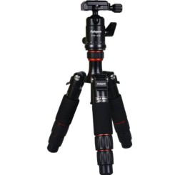 FOTOPRO富图宝 M-4 MINI 微距单反三脚架云台套装(黑色)