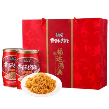 康师傅 香酥肉松 猪肉原味 360g 礼盒装