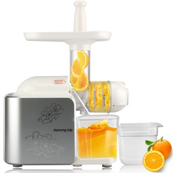 JOYOUNG九阳 JYZ-E6T营养果蔬原汁机 金属色 精瓷螺杆榨汁机(可榨甘蔗/出汁率提升55%)