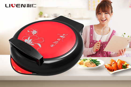 利仁 电饼铛LR-280A 悬浮式双面加热煎烤机(送擀面杖+百洁布+油刷+打蛋器+削皮器等)
