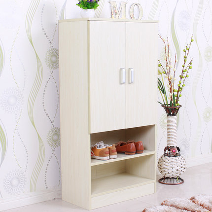 德睦居 鞋柜鞋凳鞋架宜家简约隔断带门超薄门厅柜储藏玄关柜