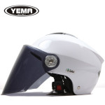 野马 男女摩托车电动车头盔 夏季防晒防紫外线安全帽半盔