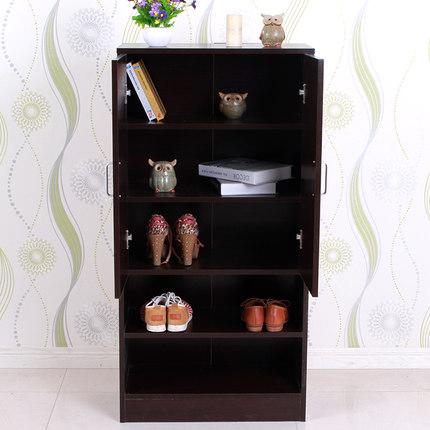 德睦居 鞋柜鞋凳鞋架宜家简约隔断带门超薄门厅柜储藏玄关柜