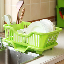 樱尚居 厨房置物架大号滴水碗架收纳架碗柜碗盘碗碟沥水架沥水篮