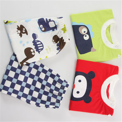 南极人 纯棉男女宝宝短袖T恤套装 儿童新款春夏童装婴儿衣服 13款可选