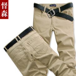 DOUSCON督森 春夏款男士休闲裤 直筒薄款长裤子修身男裤 6色可选