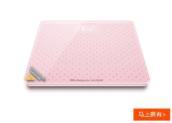 韦乐雅斯电子体重秤