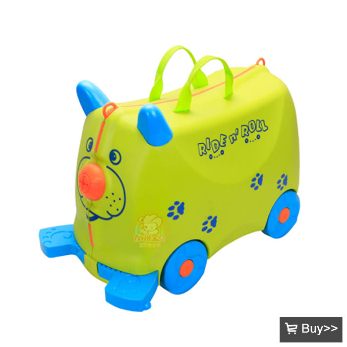 高盛儿童可骑坐旅行箱