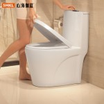 心海伽蓝 洁具新坐厕坐便器超漩式节水防臭抽水马桶直冲座便器