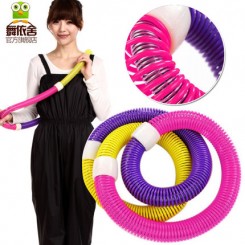 舞依舍 瘦腰成人减肥软弹簧呼拉圈 收腹儿童健身哗呼啦圈