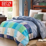 品亿家纺 单人纯棉学生被套200*230双人单件1.5m 1.8米儿童全棉被罩