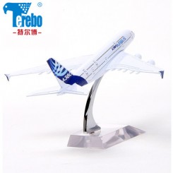 特尔博 空客a380飞机模型合金仿真a320/a330客机 可定制 17款可选