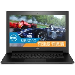 DELL戴尔 灵越 飞匣3000系列 Ins14C-4518B 14英寸笔记本电脑(i5-5200U/4G/500G/GT820M/1G独显/Win8)黑