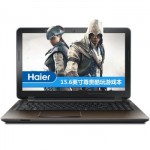Haier海尔 S530 15.6英寸超薄游戏本(i7-5500U/4G/500G/GT940M 2G独显/全高清)咖啡金