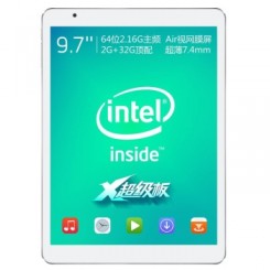 Teclast台电 X98 Air Ⅱ 9.7英寸平板电脑 (Intel 3736F 2.16G主频/Air屏/2G/32GB/支持WIN8)前白后灰