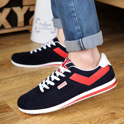 FUULDDNN富洛丹顿 2015春夏季帆布鞋男鞋休闲鞋男士潮鞋子学生透气阿甘鞋青少年板鞋