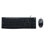 Logitech罗技 MK200有线游戏电脑LOL键鼠套装 有线键盘鼠标