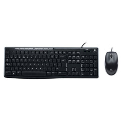 Logitech罗技 MK200有线游戏电脑LOL键鼠套装 有线键盘鼠标