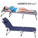 乐之元 折叠床加固办公室简易午休三折床单人躺椅行军床沙滩午睡床LZY888