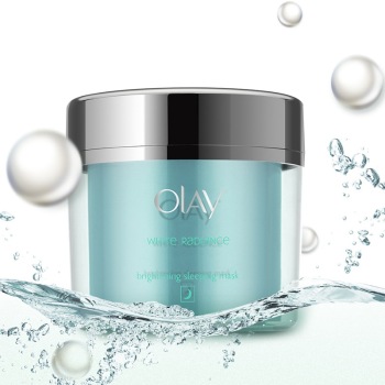 Olay玉兰油 水感透白净瑕精华露40ml +赠 水感透白亮肤睡眠面膜130g