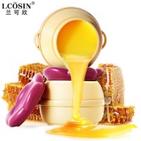 Lcosin兰可欣 牛奶蜂蜜手蜡 嫩白去角质手部护理滋润保湿手膜170g