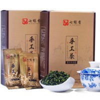 七缘香 2015新茶春茶 铁观音 手工茶 浓香型安溪铁观音256g