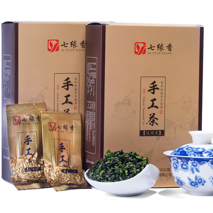 七缘香 2015新茶春茶 铁观音 手工茶 浓香型安溪铁观音256g