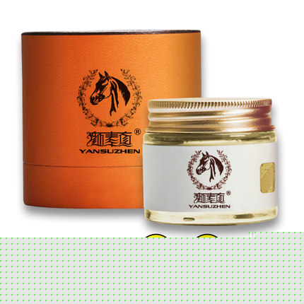 颜素真 马油霜马油膏70g 保湿补水嫩白面霜 祛痘祛痘印粉刺黑头