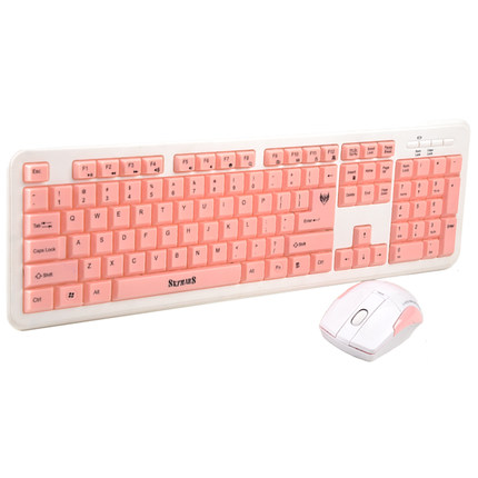 Skymars天空战士 无线键盘鼠标套装 超薄笔记本电视键鼠套件 5色可选