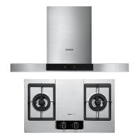 Robam老板 CXW-200-63Q3 欧式 油烟机+JZT-9G30 天然气 燃气灶套装