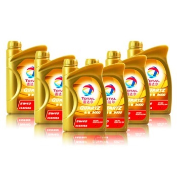 TOTAL道达尔 快驰9000【6桶x1L装】全合成机油  5W40  SN/A3/B4级