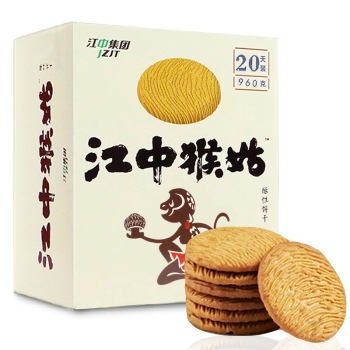 江中集团 猴姑酥性饼干960g (40包)20天装 猴头菇制成
