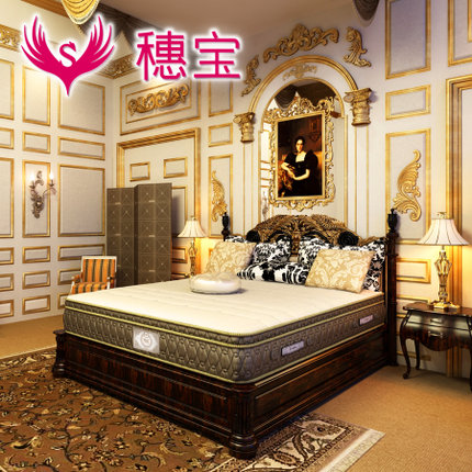 Symbol穗宝 迪拜特级乳胶床垫3D椰棕弹簧床垫 凝胶记忆棉席梦思1.8米1.5m