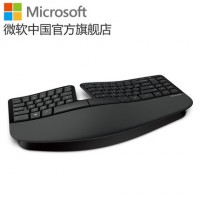 Microsoft微软 Sculpt人体工学桌面键盘+鼠标套装 舒适