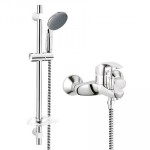 GROHE高仪 德国进口欧瑞斯玛浴缸龙头淋浴花洒套装33300001+28151000+27923045 送国产升降杆