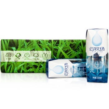 NEW HOPE新希望 云牧场纯牛奶 250ml*10盒/箱*2箱