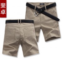 斐卓 夏季休闲裤短裤男士4分裤修身四分裤潮韩版沙滩裤子马裤