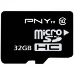 PNY必恩威 32G TF(micro SD)存储卡(CLASS10)黑色