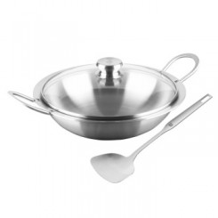 ZWILLING双立人 双耳 Twin Living中式炒锅2件套 40470-025-982