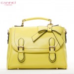 CANNCI千姿百袋 2015新款女包 夏糖果色蝴蝶结单肩包斜挎包 L31169-2 多色可选