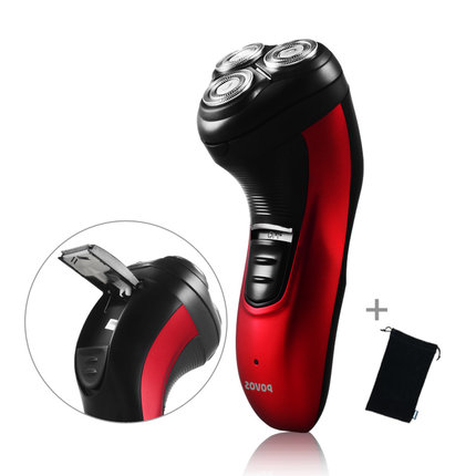 POVOS奔腾 PW930 全方位浮动剃须刀 自动研磨 旋转式