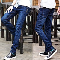 凯登狮 韩版夏季薄款男士牛仔裤 小脚裤 休闲长裤 5色可选