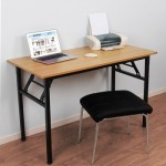 尼德 亚当系列E1级环保钢架折叠台式电脑培训桌子办公AC5BB-E1(120*60)柚木面黑框