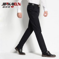 迦凯顿 2015新品春夏季薄款休闲裤男裤商务潮卡其纯棉长裤子直筒裤