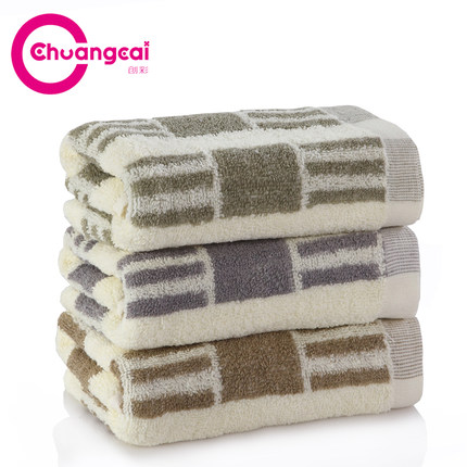 创彩 正品全棉加厚毛巾