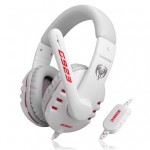 Somic硕美科 G923 电脑游戏监听耳机 头戴式语音耳麦 带麦 2色可选( 送军刀+鼠标垫)